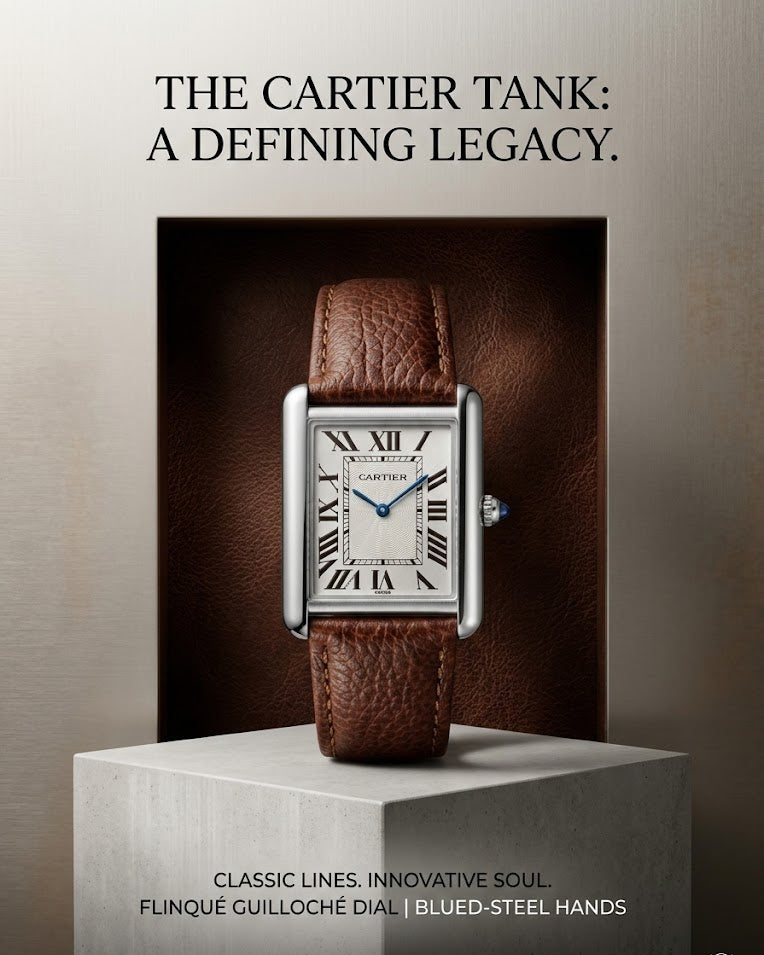 Cartier luxury watch